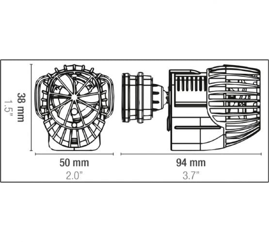 Sicce XStream SDC 8500 Wifi Controllable Wavemaker - Perfect Aquatics Ltd