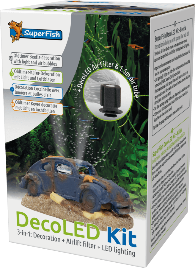 SuperFish Deco LED Kit Beetle - Perfect Aquatics Ltd