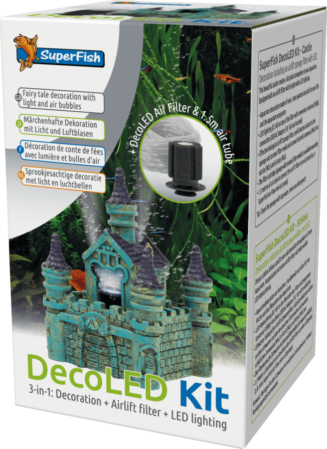 SuperFish Deco LED Kit Castle - Perfect Aquatics Ltd