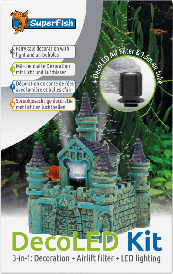 SuperFish Deco LED Kit Castle - Perfect Aquatics Ltd