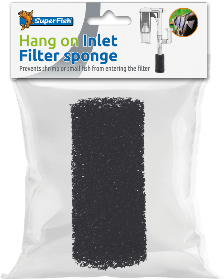 SuperFish Hang On Inlet FilterSponge - Perfect Aquatics Ltd