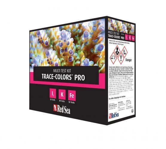 Red Sea Trace Colours Pro Test Kit - Perfect Aquatics Ltd