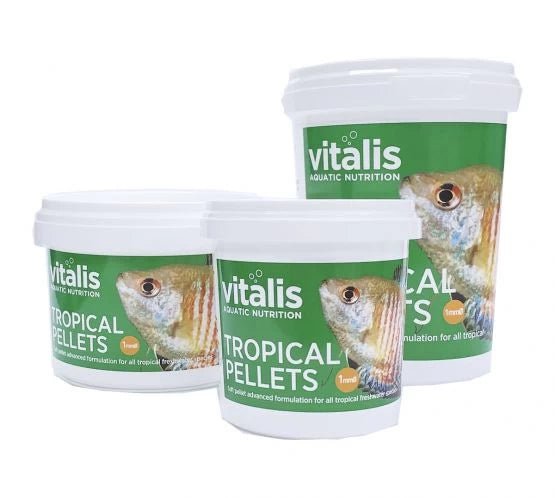 Vitalis Tropical Pellets XS 1mm - Perfect Aquatics Ltd