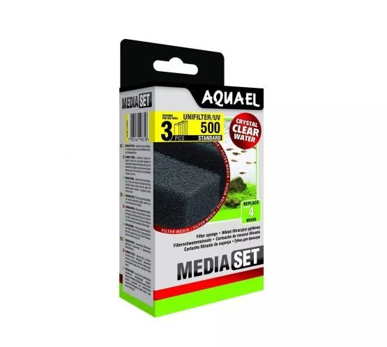 AquaEl UniFilter UV 500 Media Set - 3 Pieces - Perfect Aquatics Ltd