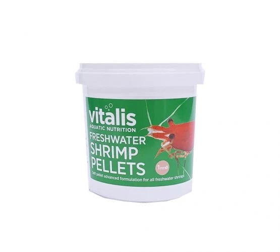 Vitalis Freshwater Shrimp Pellets XS (1mm) 70g - Perfect Aquatics Ltd