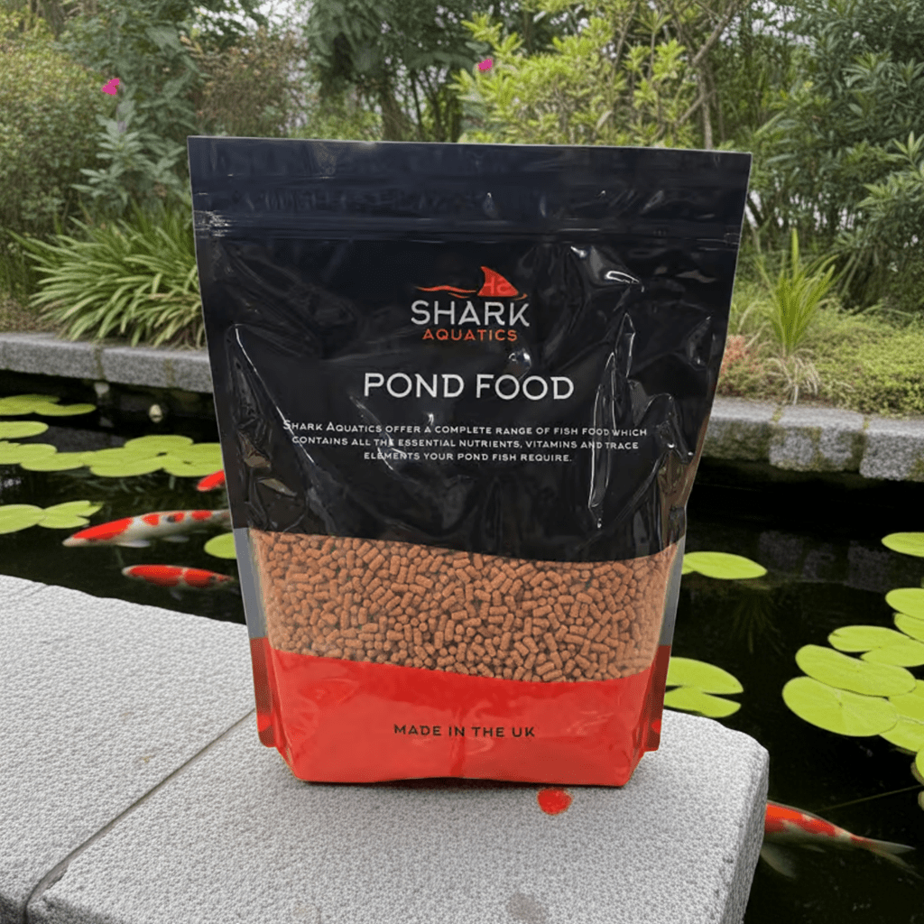 Shark Pond Food - Orange Koi Sticks - Perfect Aquatics Ltd