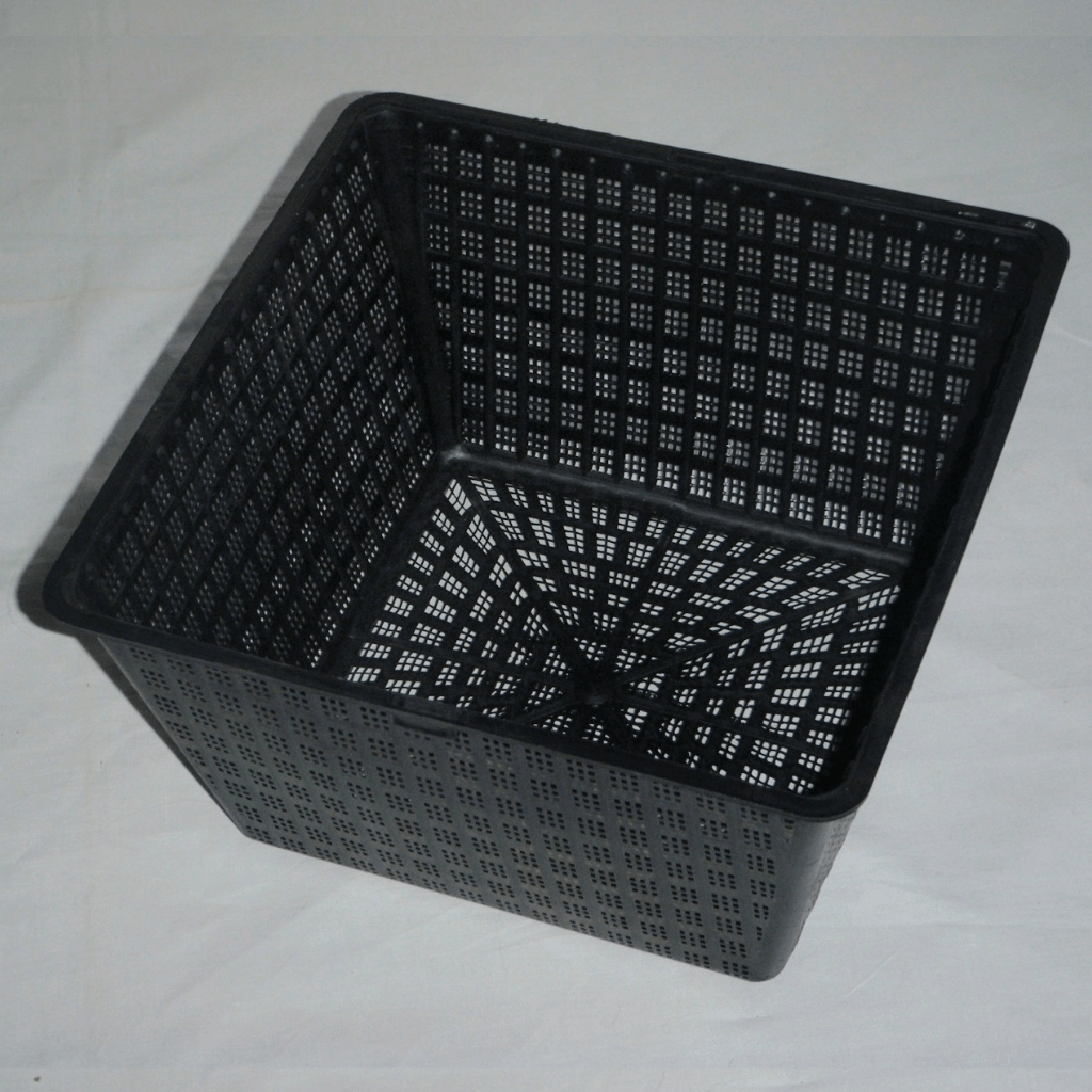 29cm Square Aquatic Plant Pot – 10 Litre Pond Plant Basket