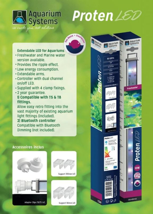 Aquarium Systems Proten LED Freshwater Light - Perfect Aquatics Ltd