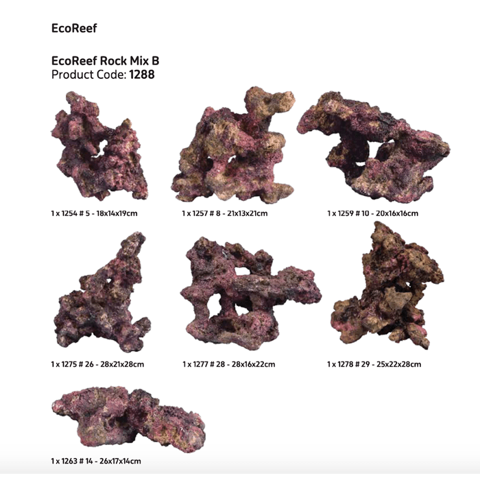 TMC EcoReef Rock - Box B - Perfect Aquatics Ltd
