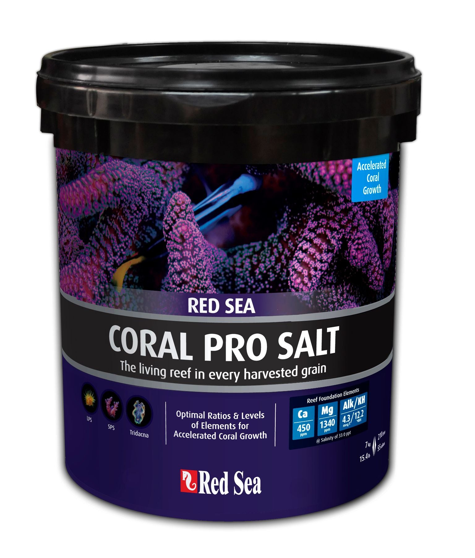 Red Sea Coral Pro Salt - 7 kg bucket -Perfect Aquatics Ltd