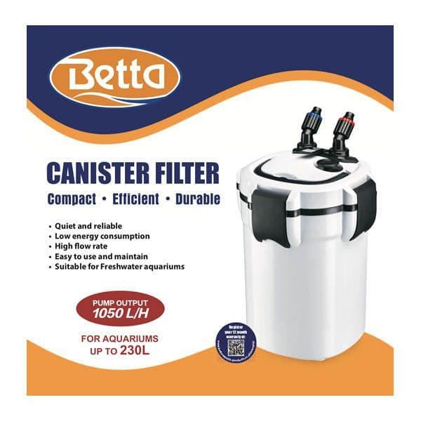 Betta External Canister Filter - Perfect Aquatics Ltd