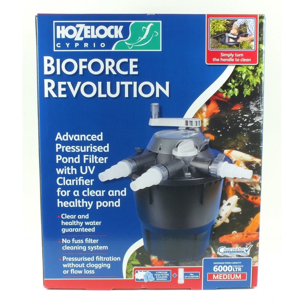 Hozelock Bioforce Revolution 6000 Pond Filter - Perfect Aquatics Ltd