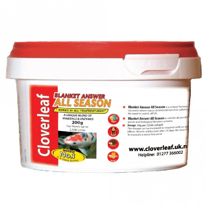 Cloverleaf Blanket Answer - All Season - Perfect Aquatics Ltd