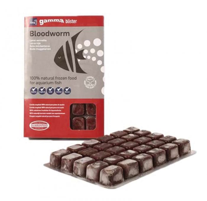 TMC Frozen Bloodworm Blister - Perfect Aquatics Ltd