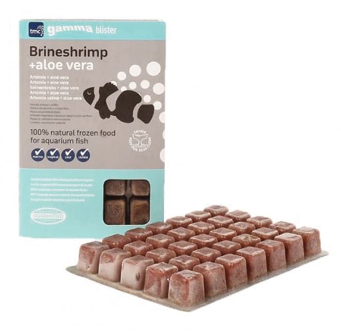 TMC Frozen Brineshrimp with Aloe Vera Blister - Perfect Aquatics Ltd