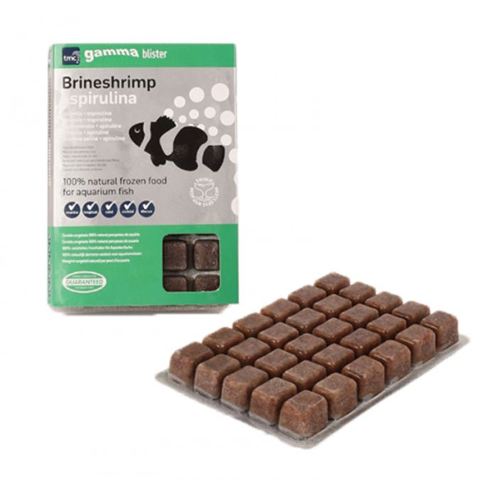 TMC Frozen Brineshrimp With Spirulina Blister - Perfect Aquatics Ltd