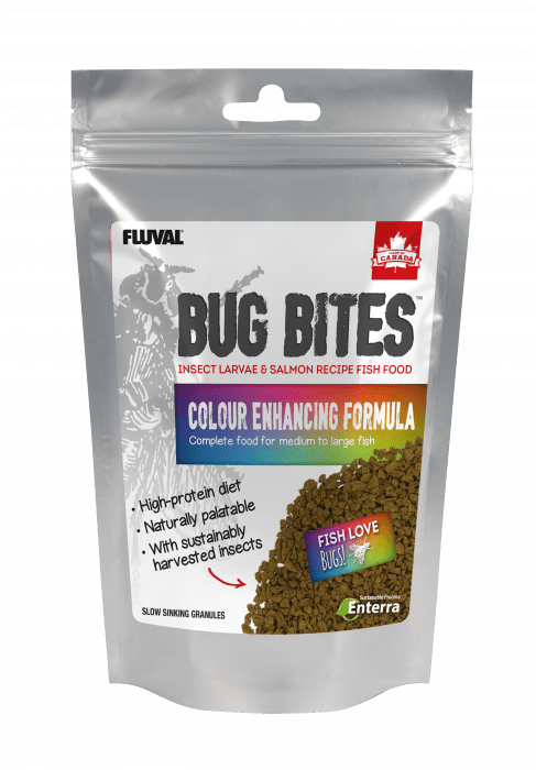 Fluval Bug Bites Colour Enhancing Formula - Perfect Aquatics Ltd