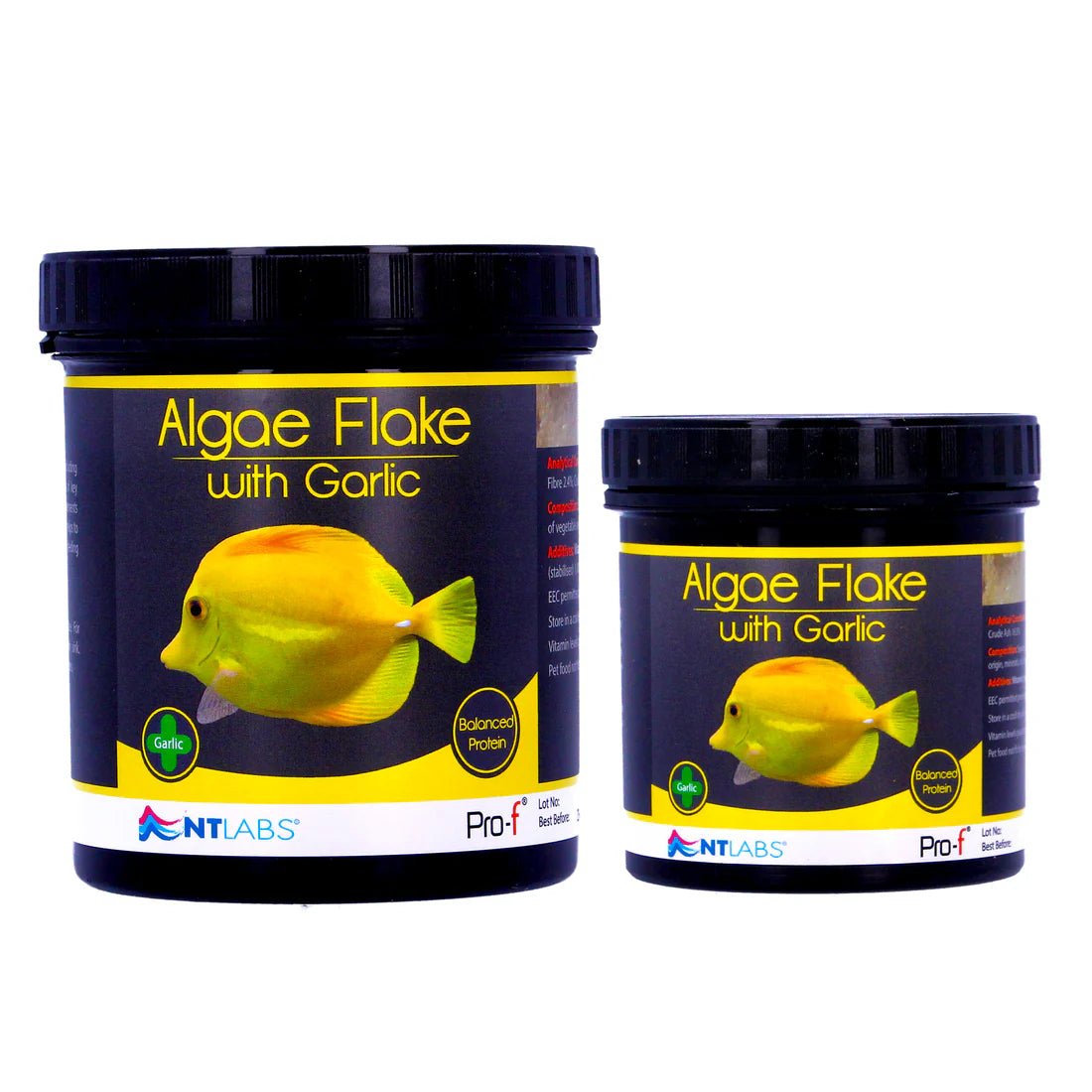 NT Labs Algae Flakes with Garlic - Perfect Aquatics Ltd