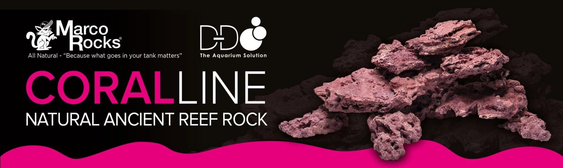 D - D Marco Hybrid Rock Coralline 18kg - Perfect Aquatics Ltd