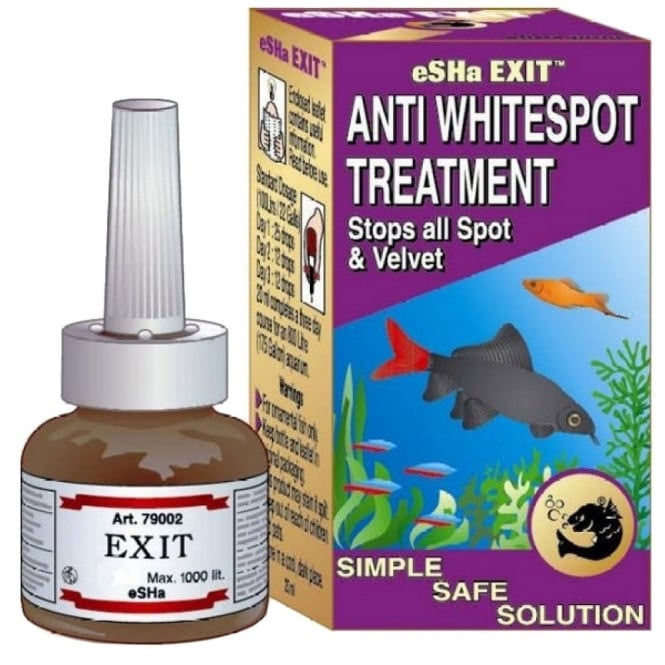 Esha Exit Anti Whitespot Treatment - Perfect Aquatics Ltd