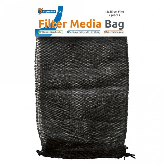Superfish Filter Media Bag 15X25CM Fine x2 - Perfect Aquatics Ltd
