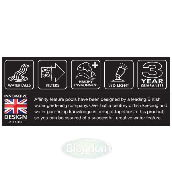 Blagdon Affinity View Corner Pool (Inpond 5 - in - 1 2000 included) - Perfect Aquatics Ltd