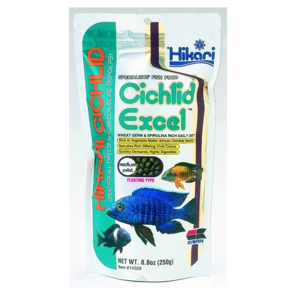 Hikari Cichlid Excel Floating Mini Pellet 250g - Perfect Aquatics Ltd