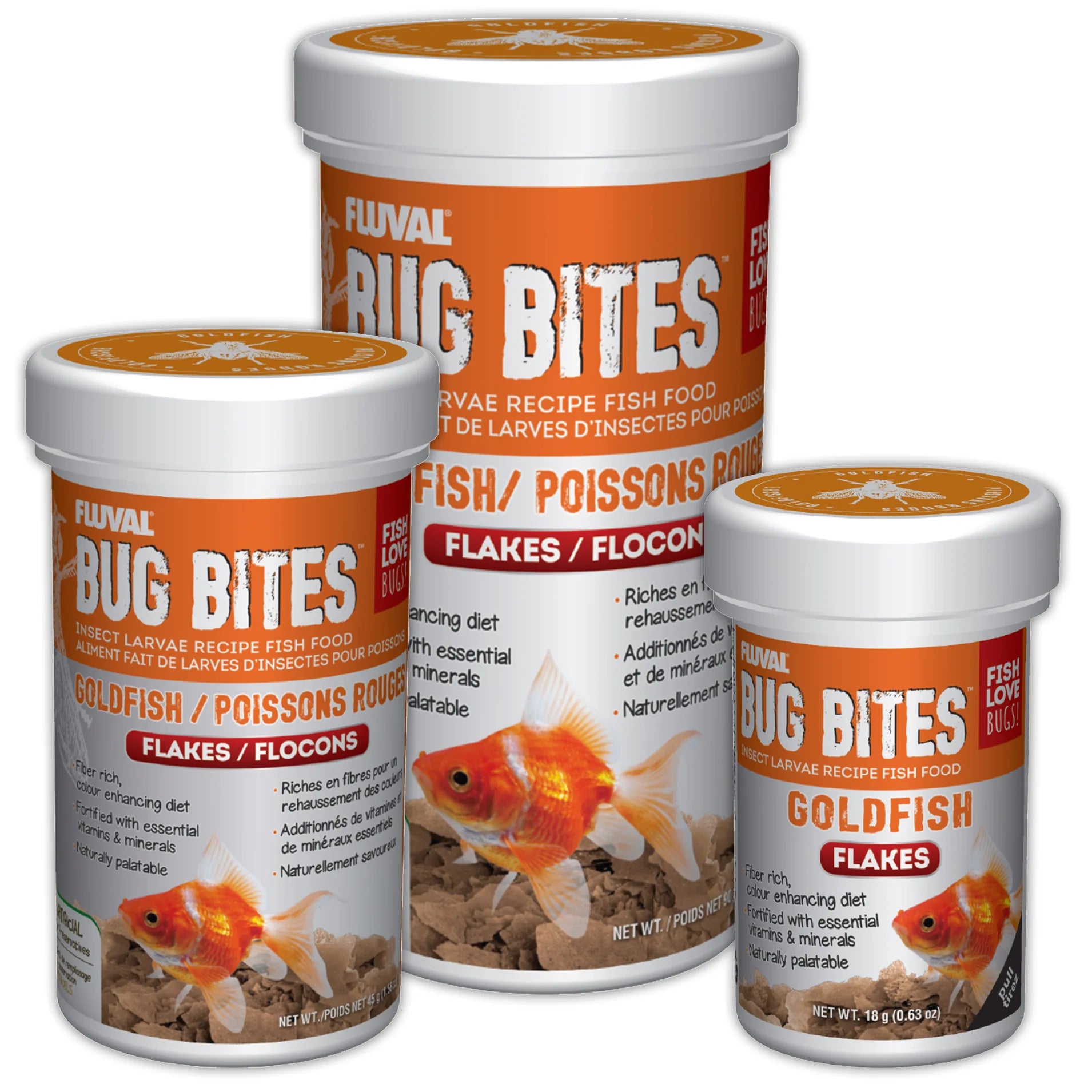 Fluval Bug Bites Goldfish Flakes - Perfect Aquatics Ltd