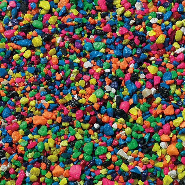 Multi Coloured Aquarium Gravel - Perfect Aquatics Ltd