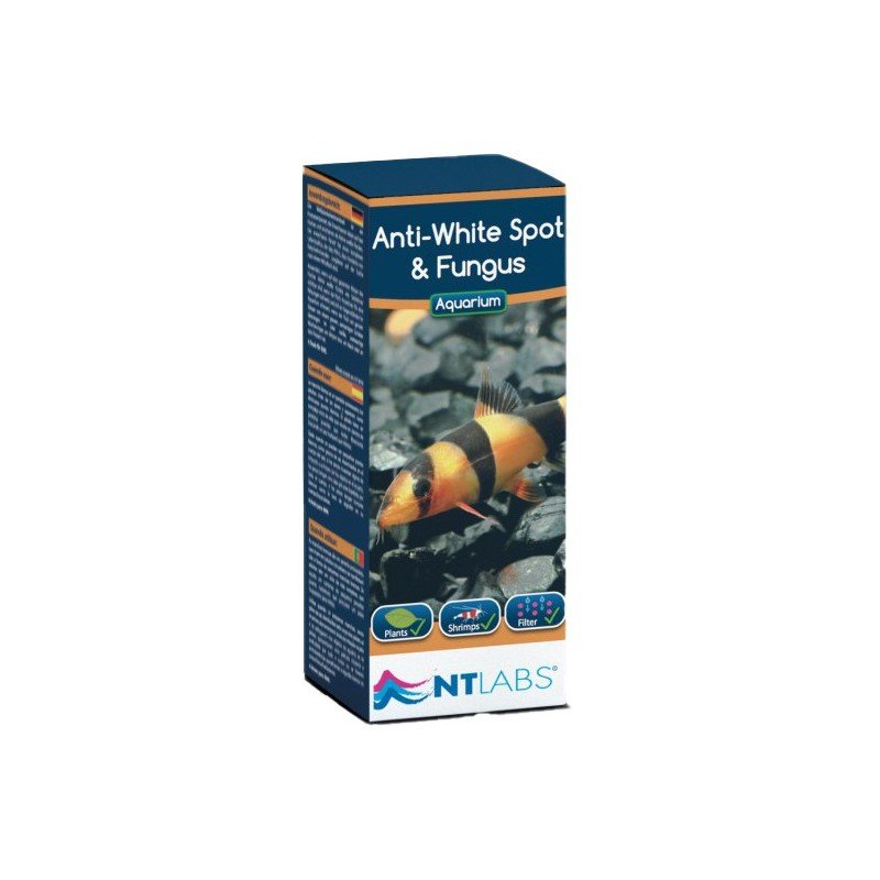 NT Labs Anti - White Spot & Fungus 100ml - Perfect Aquatics Ltd