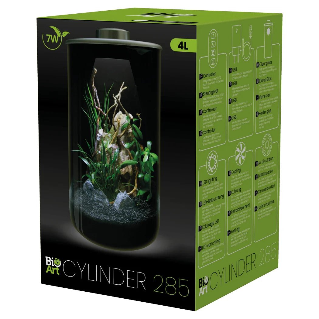 Superfish BioArt Cylinder 285 - Black - Perfect Aquatics Ltd