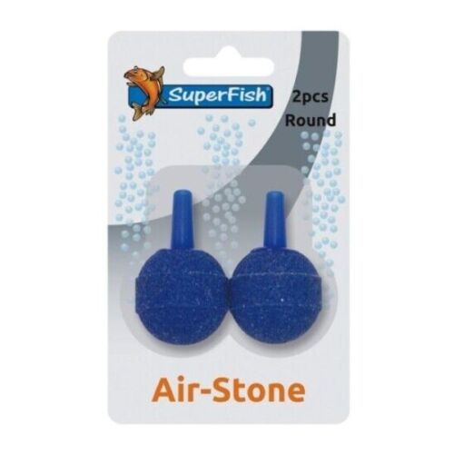 Superfish Round Airstone x2 - Perfect Aquatics Ltd