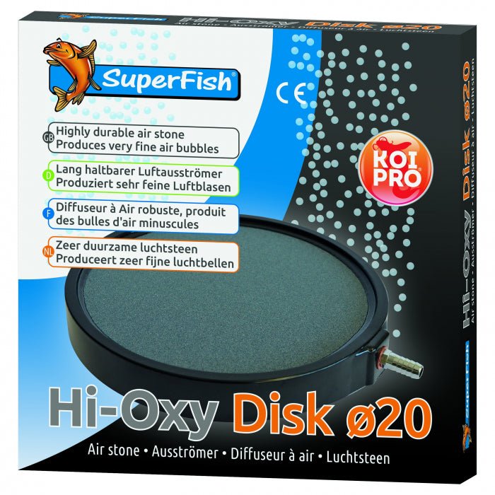 Superfish Hi - Oxy Disk Air Stone - Perfect Aquatics Ltd