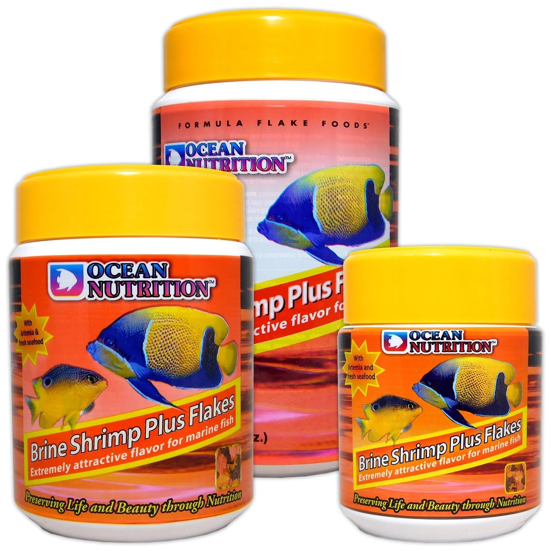 Ocean Nutrition Brine Shrimp Plus Flakes - Perfect Aquatics Ltd