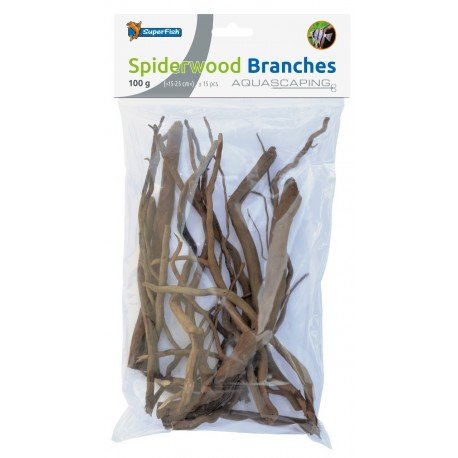 Superfish Spiderwood Branches 100g - Perfect Aquatics Ltd