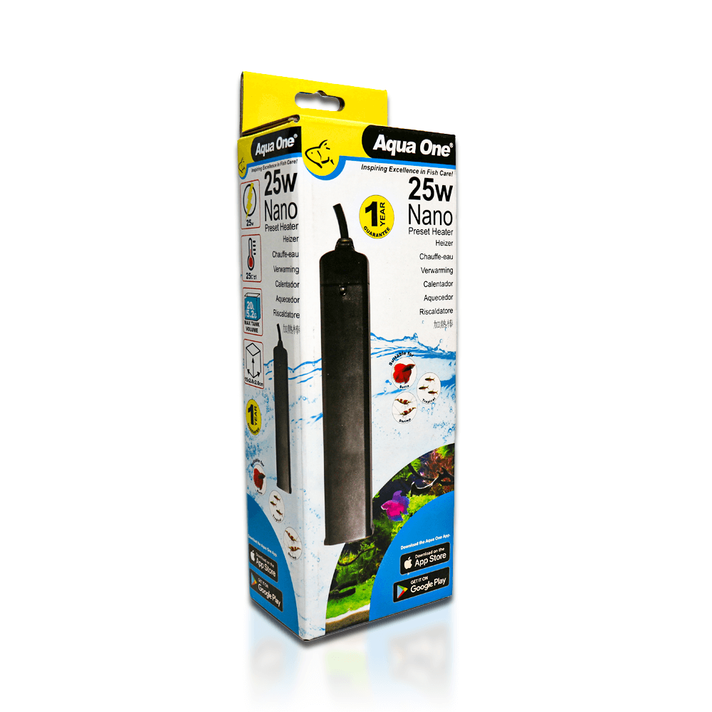 Aqua One Nano Preset Heater - Perfect Aquatics Ltd
