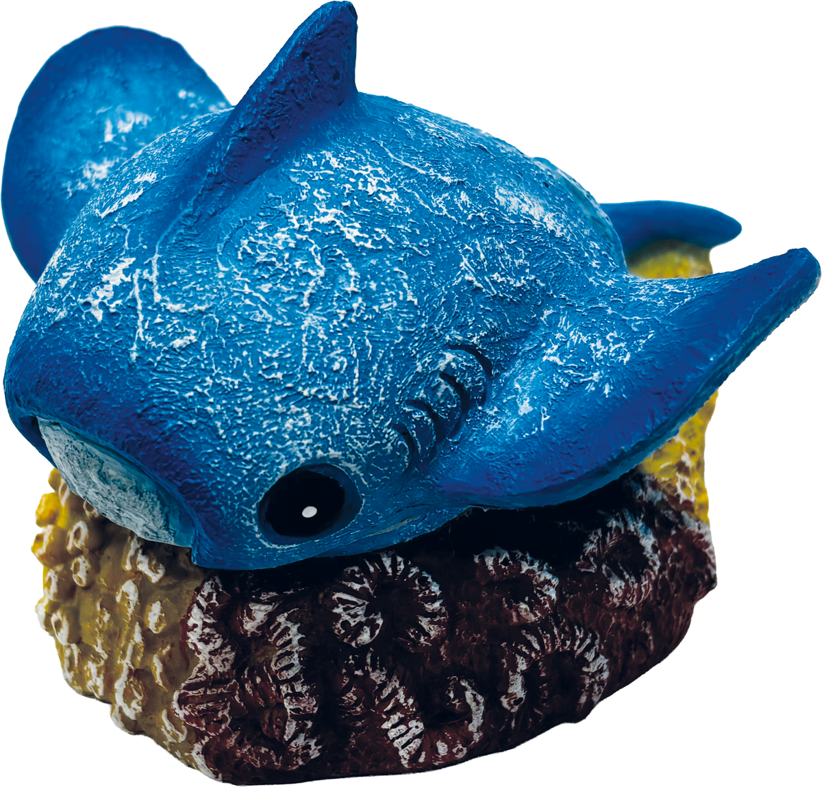SuperFish Air Deco Manta Ray aquarium ornament – closed