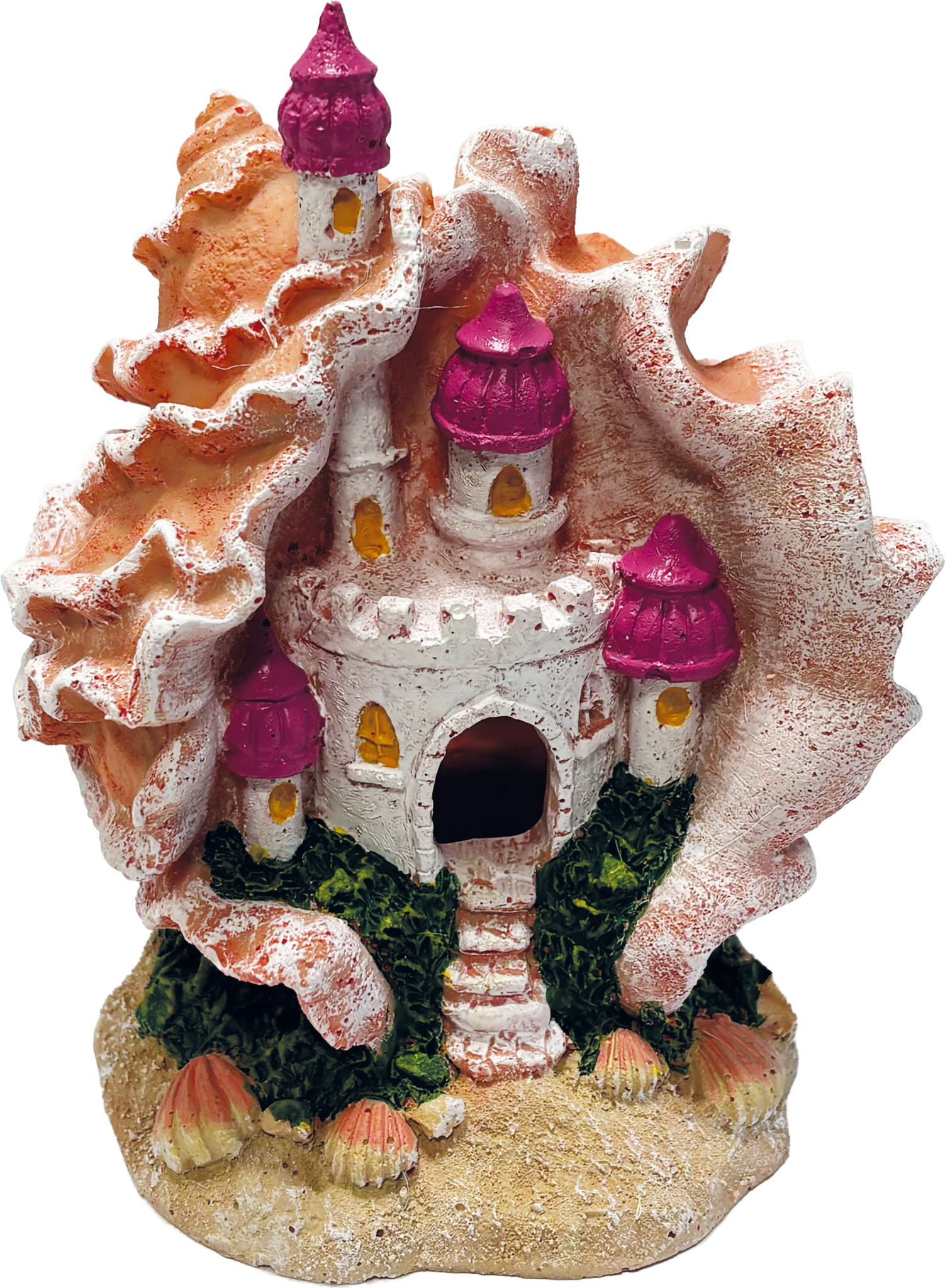 SuperFish Deco Castle Oyster Aquarium Ornament - Perfect Aquatics Ltd