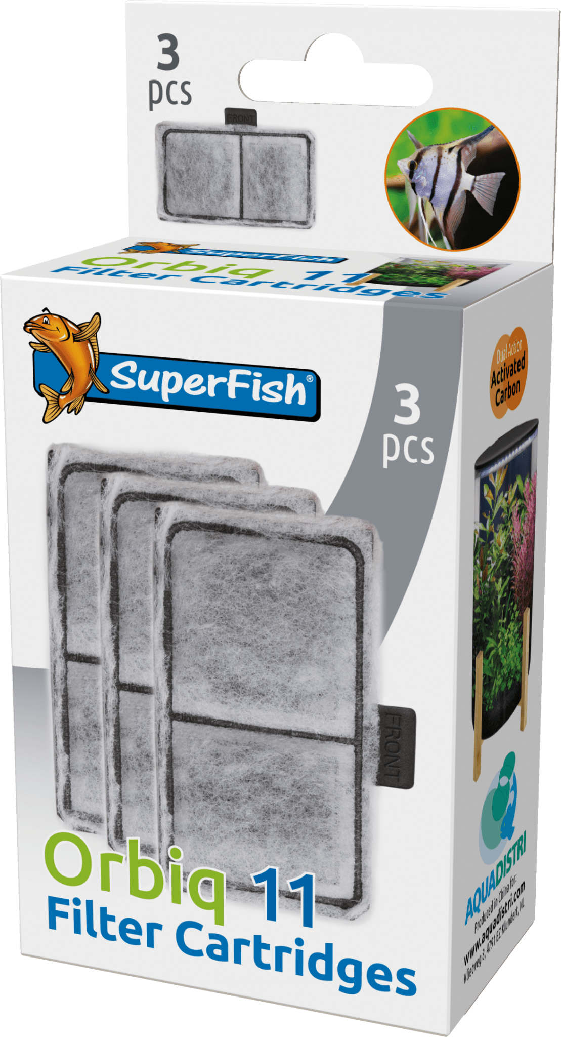 SuperFish Orbiq 11 Filter Cartridges – Pack of 3 - Perfect Aquatics Ltd