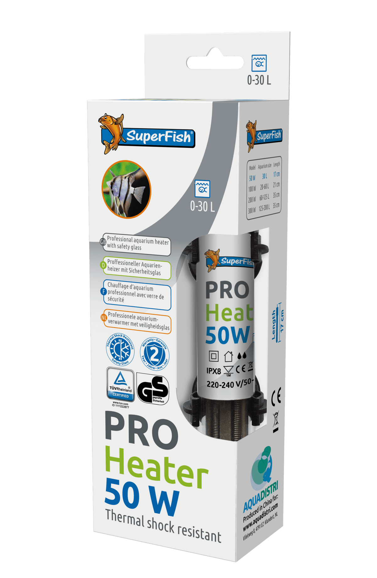 Superfish Pro Tropical Heater - Perfect Aquatics Ltd