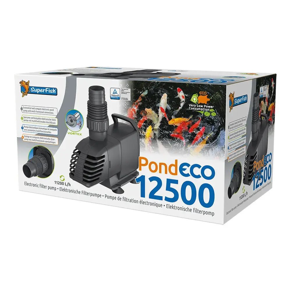 SuperFish Pond Eco 12500 - 85watt Pond Pump - Perfect Aquatics Ltd