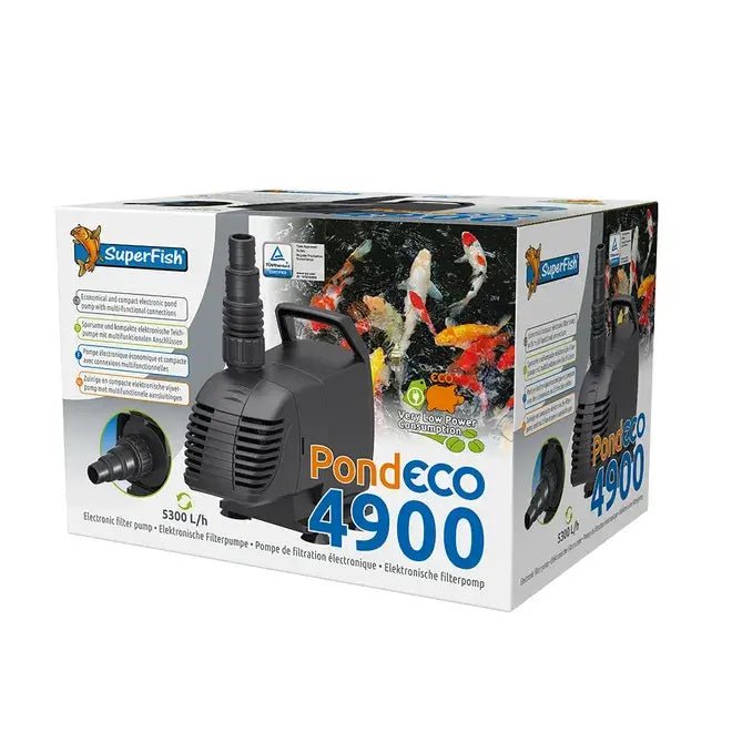 SuperFish Pond Eco 4900 - 29 W Pump - Perfect Aquatics Ltd