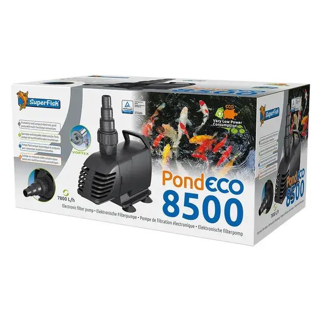 SuperFish Pond Eco 8500 - 41 W Pond Pump - Perfect Aquatics Ltd