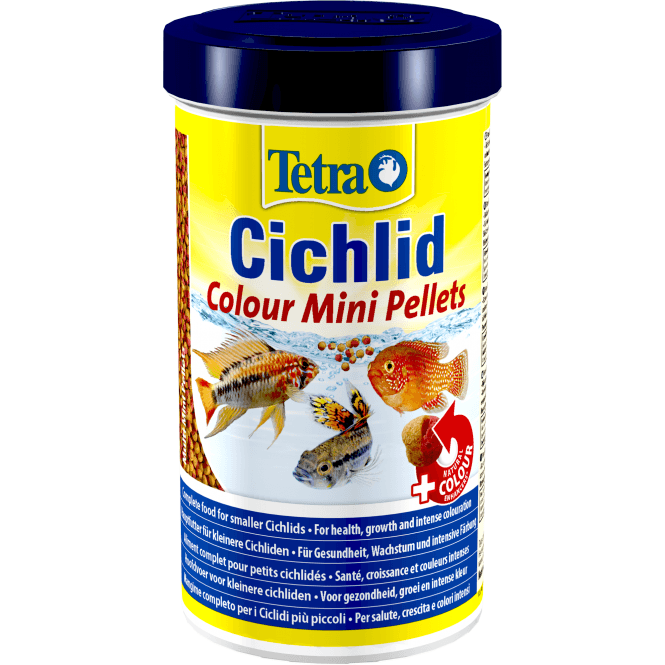 Tetra Cichlid Colour Mini Pellets - Perfect Aquatics Ltd
