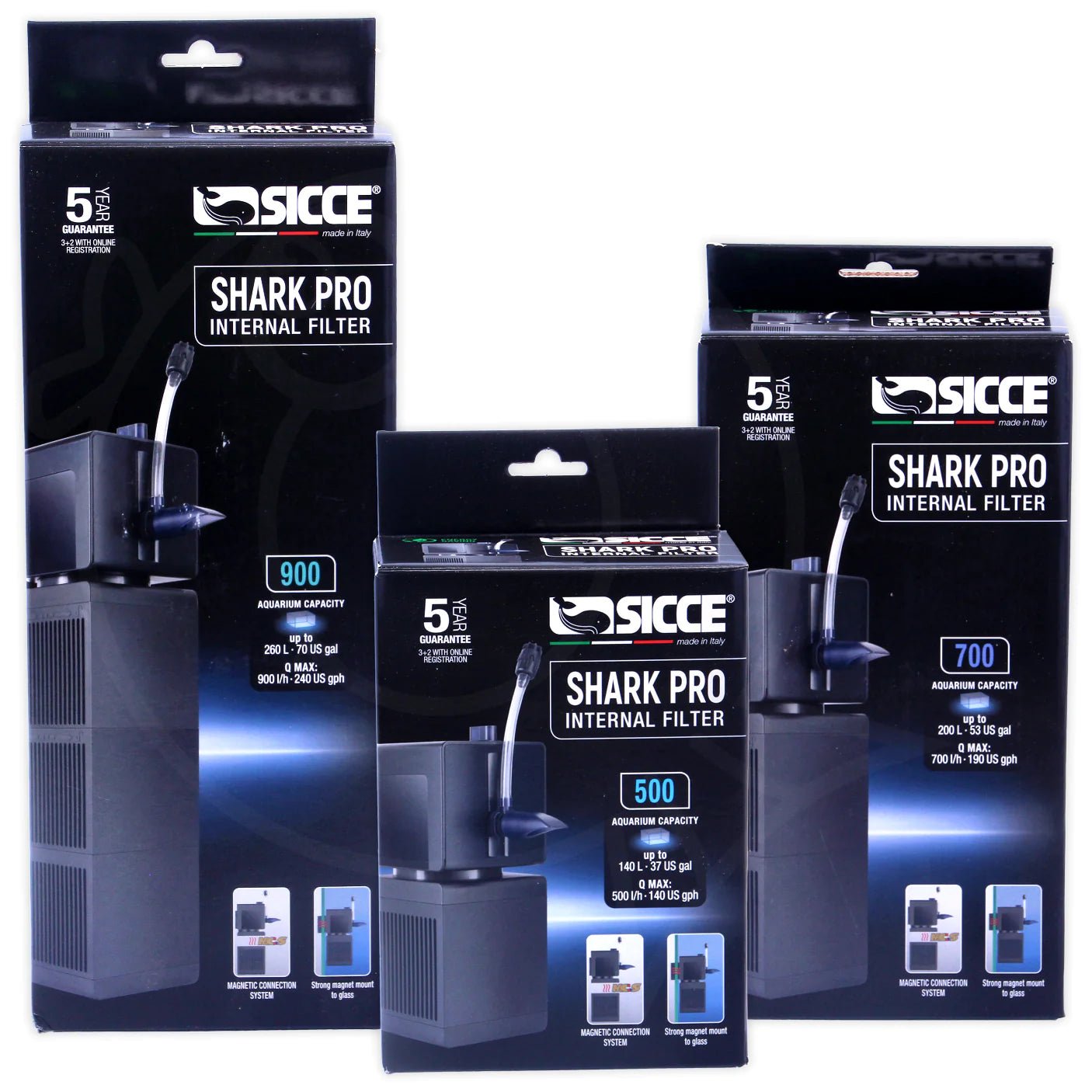 Sicce Shark Pro Internal Filters - Perfect Aquatics Ltd