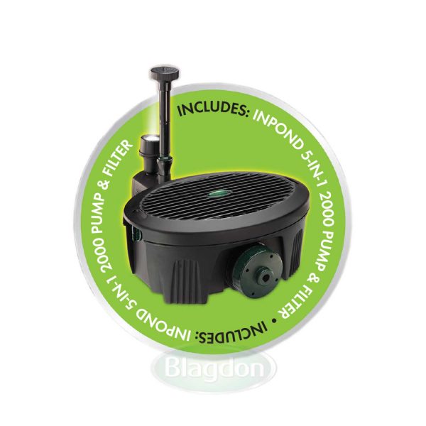 Blagdon Affinity View Octagon Pool (Inpond 5 - in - 1 2000 included) - Perfect Aquatics Ltd