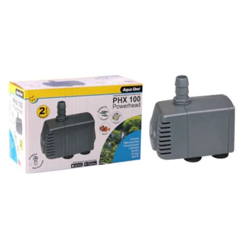 Aqua One PHX 100 Powerhead Aquarium Pump 350L/h - Perfect Aquatics Ltd