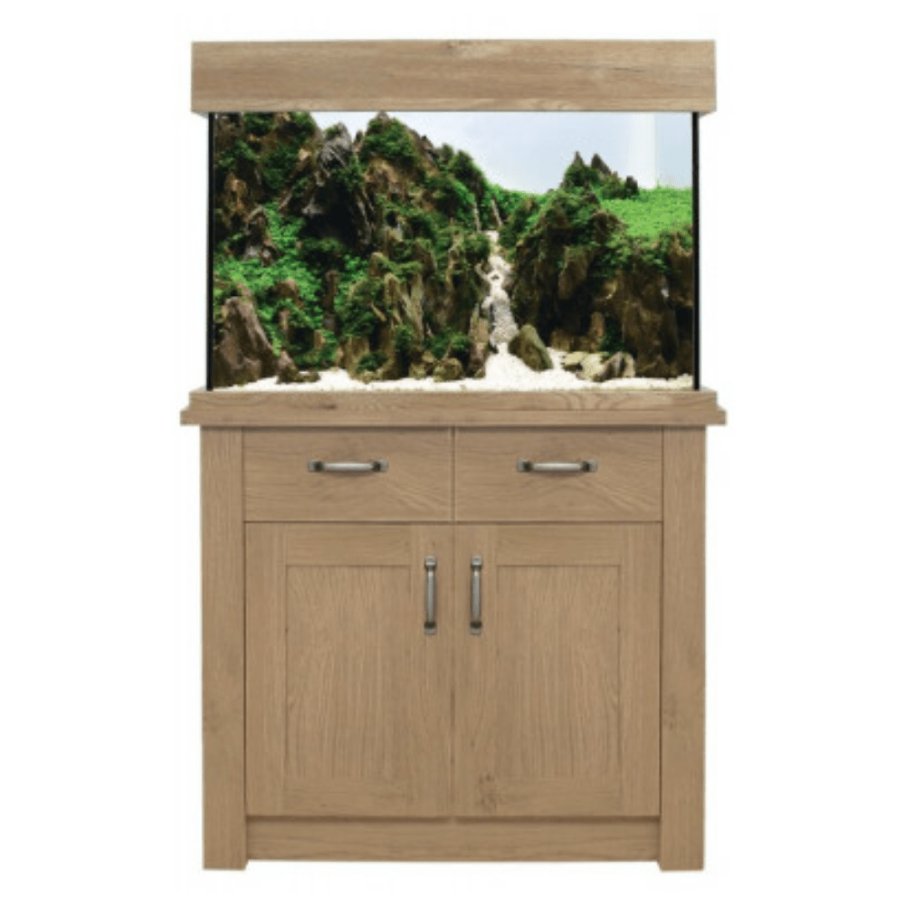 Aqua One OakStyle 145 Tank and Cabinet - Perfect Aquatics Ltd