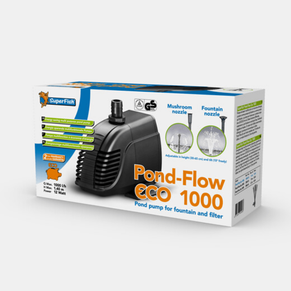 SuperFish Pond Flow Eco 1000 - Perfect Aquatics Ltd