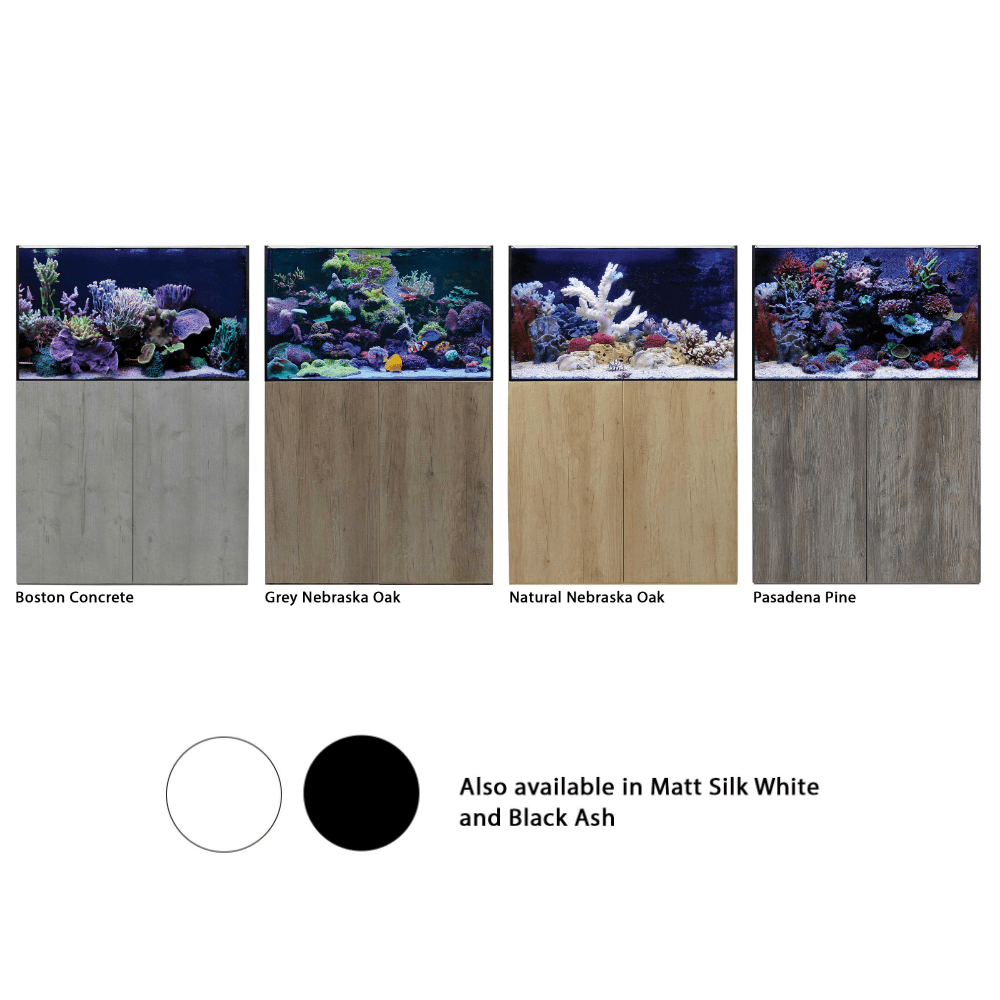 Aqua One ReefSys 255 Marine tank with sump, plumbing & cabinet - Perfect Aquatics Ltd